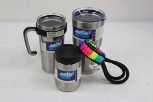 20 oz Stainless Steel Tumblers - 3 Pack