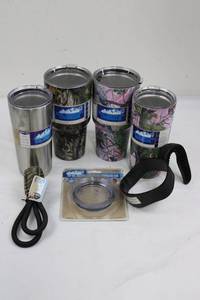 Camouflage 20 oz Stainless Steel Tumbler - Set of 4