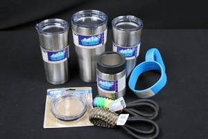 Stainless Steel Tumblers (Lot of 4)