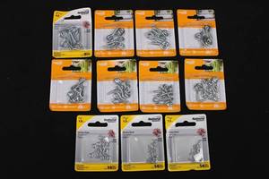 National Hardware Screw Eyes & Ceiling Hooks Assortment - Zinc Plated