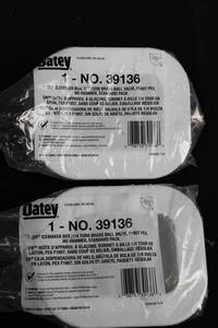 Oatey Ice Maker Box 12K No. 39136 - 14-Turn Brass Ball Valve, F1807 PEX - No Hammer