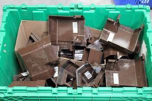 Amerimax Gutter Parts - T1503, T1506, T1525EC Brown Plastic