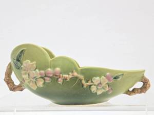 Larger Vintage ROSEVILLE No. 329 - 10 Apple Blossom Console Bowl