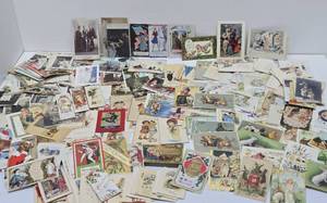 Estate Lot of Antique Postcards