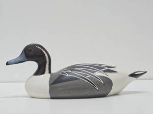 Very Nice Wooden Pintail Drake Duck Decoy - Wildflower Decoys&nbsp