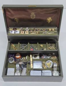 Great Estate Lot of Vintage Mens Accessories Watches etc