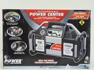 New Unused POWER ON BOARD Rechargeable Power Center