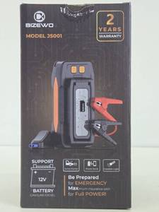 Brand New Bizewo Model JS001 Jump Starter Battery Pack