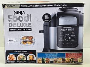 New Unused NINJA Foodi Deluxe 8 Quart Pressure Cooker  Air Fryer