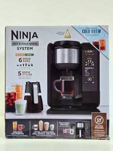 New Unused NINJA Hot &amp Cold Brew system Coffee Maker