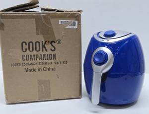New Unused COOKS 1200 watt Air Fryer - Blue