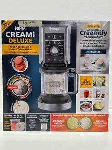 New Unused NINJA Creami Deluxe 11-in-1 Ice Cream &amp Frozen Drink Maker