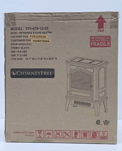 New Unused CHIMNEY FREE Infrared Stove Heater