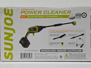 New Unused SUNJOE Electric Power Cleaner