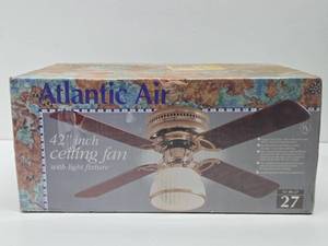 New Unused 42 Atlantic Air Ceiling Fan