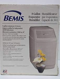 Unused BEMIS 8 Gallon Humidifier