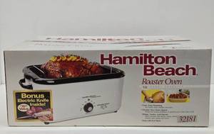 New Unused HAMILTON BEACH 18qt Roaster Oven