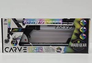 New Unused CARVE Lumen Light-Up Folding Scooter #1
