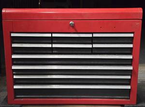 Metal Tool Chest Full of Good Tools #1