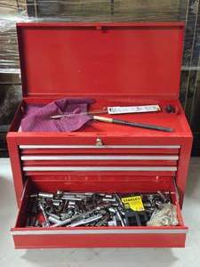 Metal Tool Chest Full of Good Tools #4