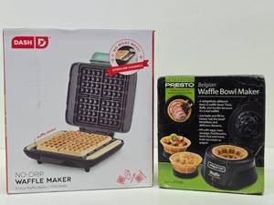 Brand New Waffle Maker &amp Waffle Bowl Maker
