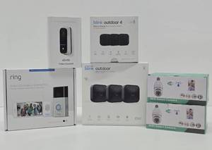 Group of Brand New Smart Cameras - Blink, Ring etc