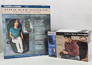 2 New in Box BackChair Massagers&nbsp