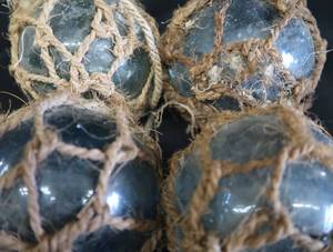 JAPANESE GLASS FISHING FLOATS