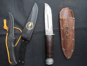 HENREY SEARS & SON KNIFE WITH SHEATH