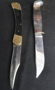 VINTAGE CASE AND PUMA KNIFE