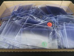 HARD AND SOFT PLASTIC SLEEVES FOR CARDS