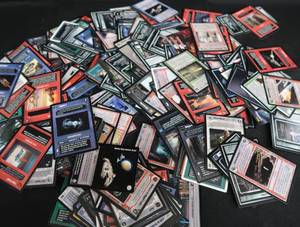 STAR WARS AND STAR TREK CARDS
