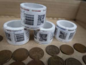 4 ROLLS OF FOREVER STAMPS AND WHEAT PENNIES