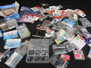HUGE LOT OF NEW PLAIN HOOKS AND SINKERS