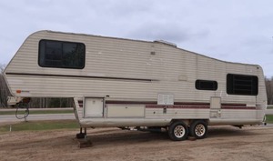 1990 ALFL 5TH WHEEL CAMPER  TRAILER