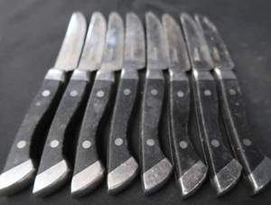 WALCO BOSTON CHOP STEAK KNIVES