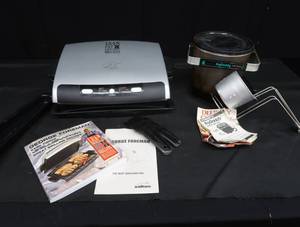 LG GEORGE FORMAN GRILL  FRY DADDY