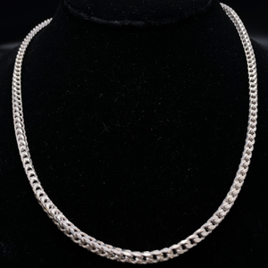 Unisex Sterling Silver Heavy Link Chain 22 Necklace VIDEO
