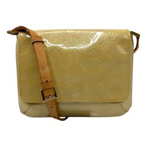 Louis Vuitton Beige Vernis Monogram Thompson Street Shoulder Bag Pre-Owned Retail $1,200