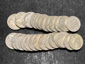 GROUP OF 27 US BUFFALO NICKELS