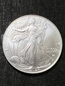 2024 AMERICAN SILVER EAGLE 1 TROY OZ .999 FINE SILVER