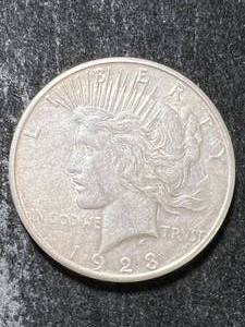 1923-S US PEACE SILVER DOLLAR