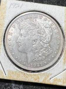 1921 US MORGAN SILVER DOLLAR