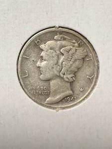 1941-S US MERCURY DIME