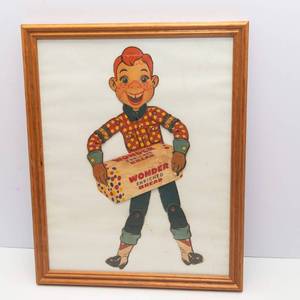 Vintage 1950s Wonder Bread Howdy Doody Paper Puppet Advertisement