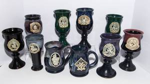 Assorted Minnesota Renaissance Festival Chalices & Mugs  Vintage Event Drinkware Lot