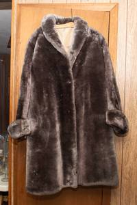 Vintage Brown Fur Coat from Schlampp Furs Minneapolis, MN