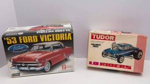 1953 Ford Victoria Lindberg Model Kit  NIB  Partial Tudor Low Riders Parts