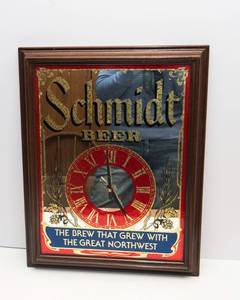 Schmidt Mirror Wall Clock  14 x 18