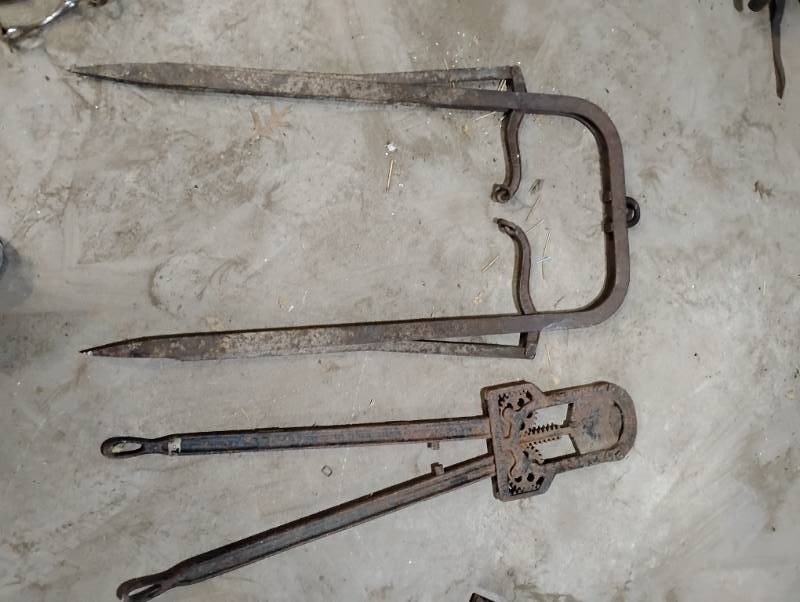 Harpoon Hayfork and a Dehorner